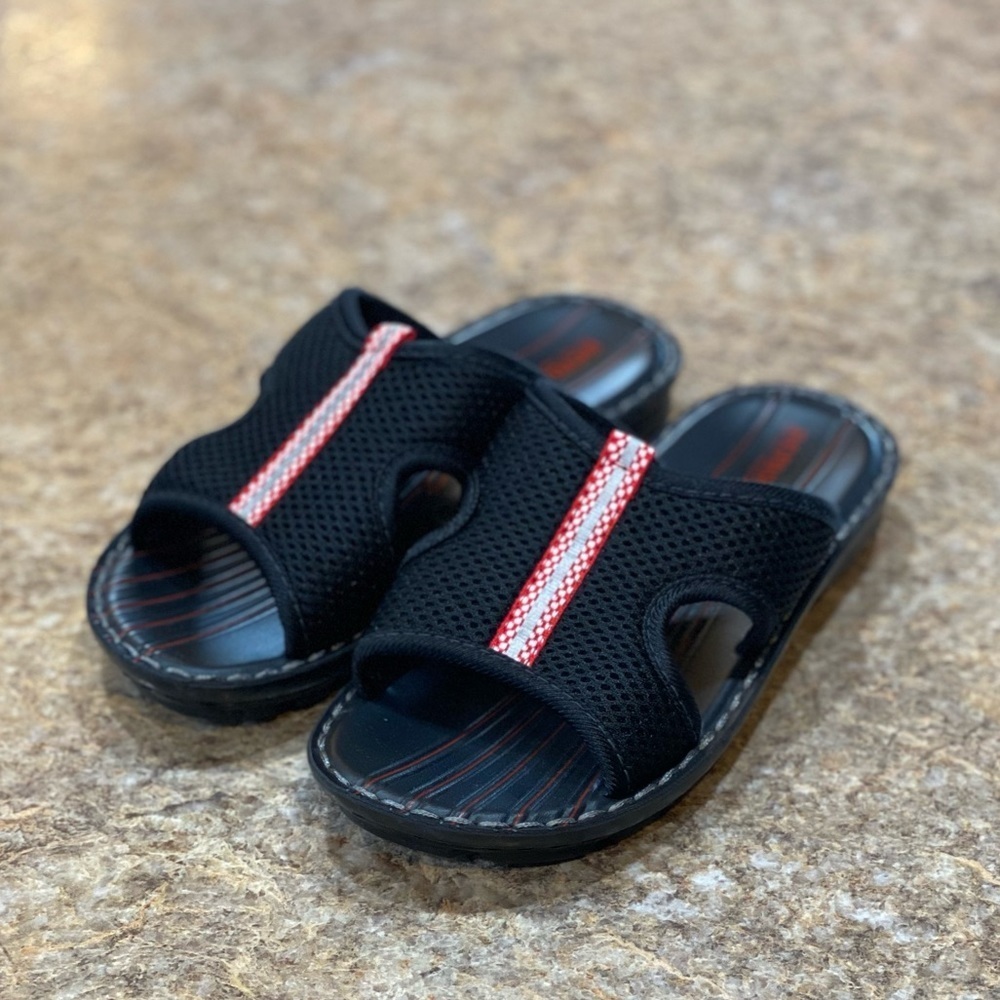 New Slide On Sandals